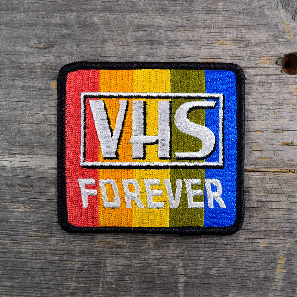 VHS Forever Embroidered Patch