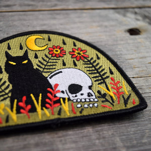 Death Won't Take Me Embroidered Patch