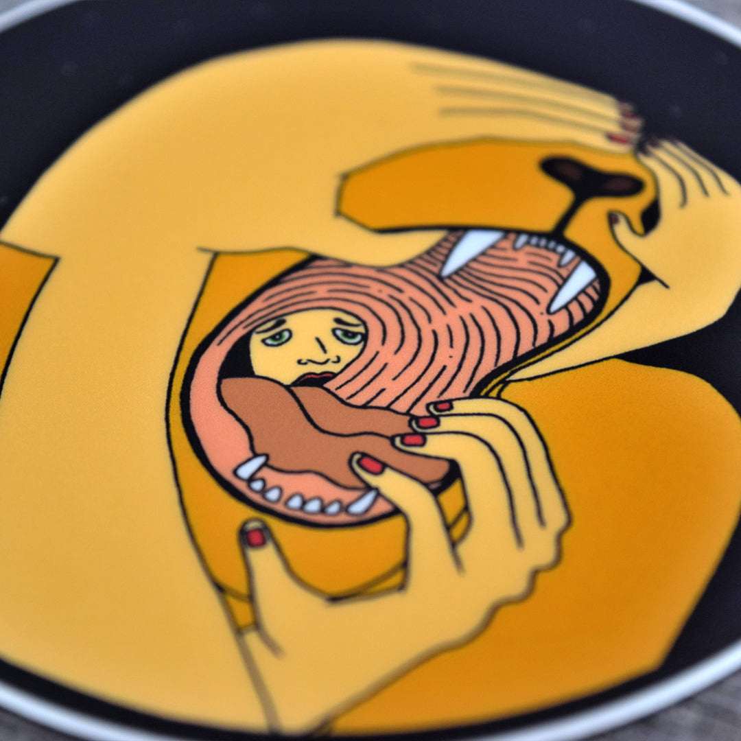Cave Mouth Vinyl Sticker