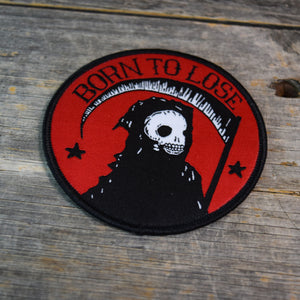 Born To Lose Woven Patch