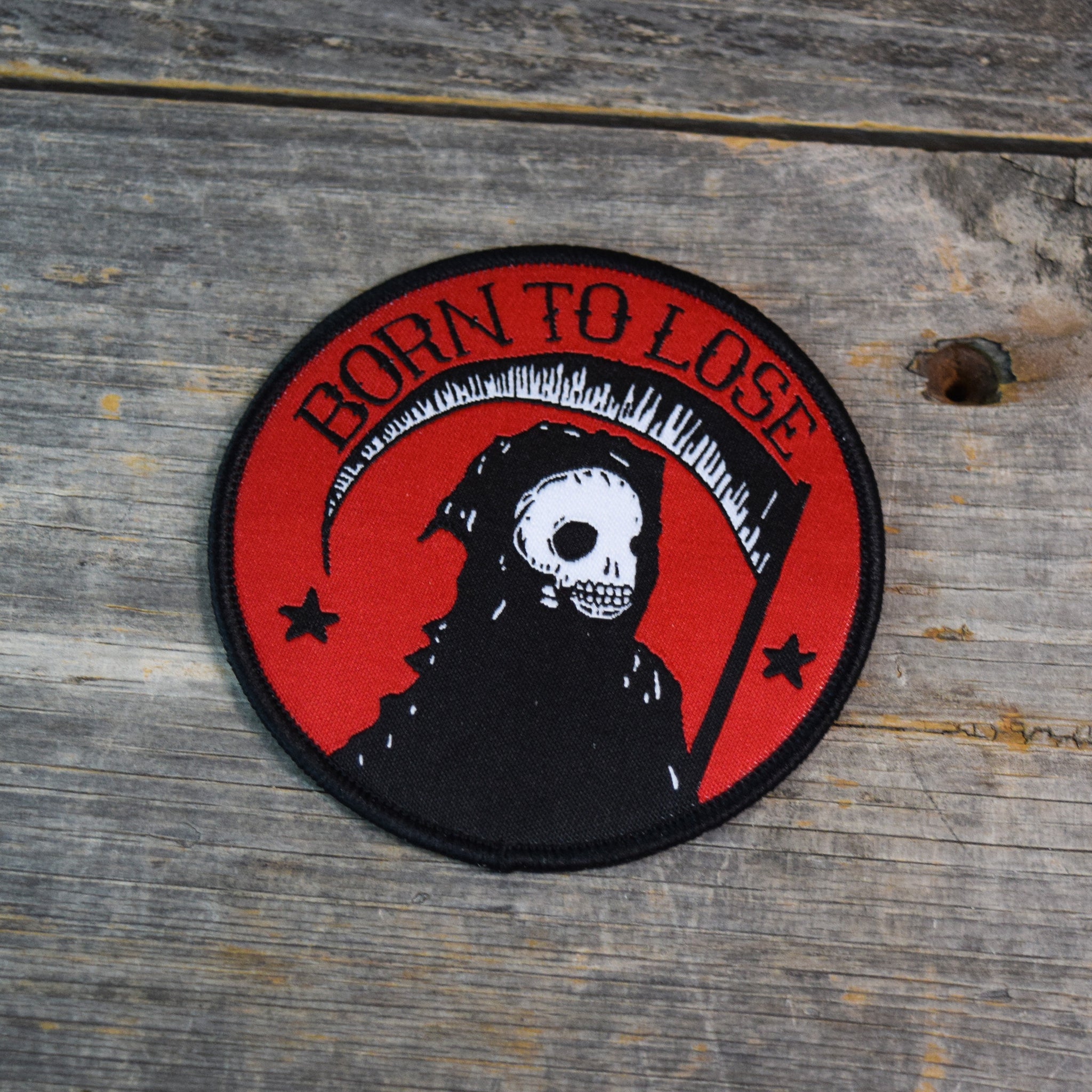 Born To Lose Woven Patch