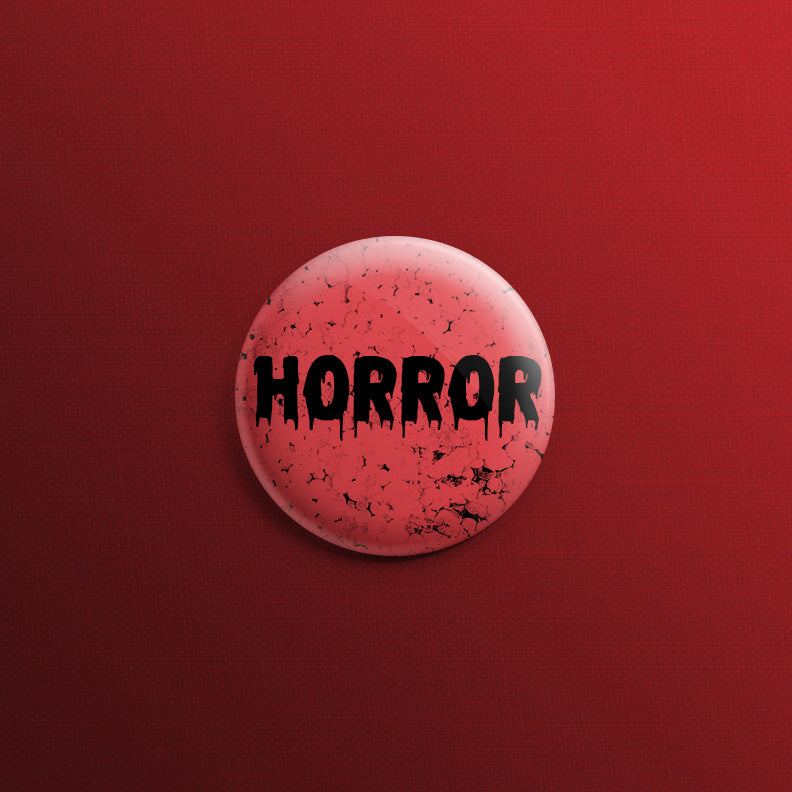 Red Horror 1inch Pin