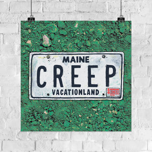 Maine Creep 8x8in Giclee Print
