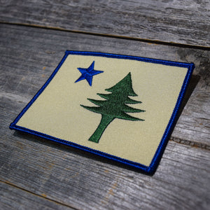 Maine 1901 Flag Embroidered Patch