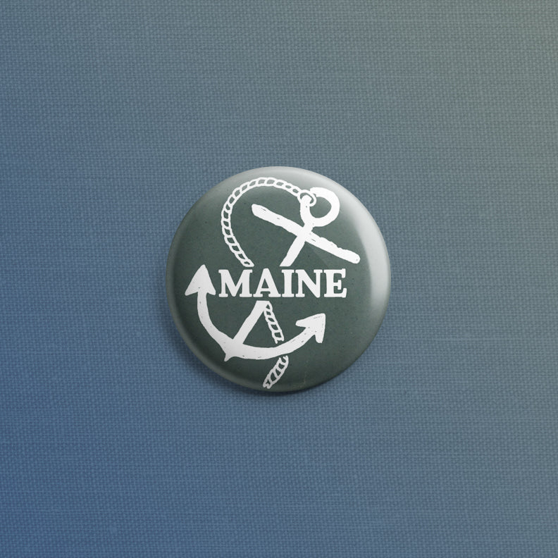 Maine Anchor 1inch Pin