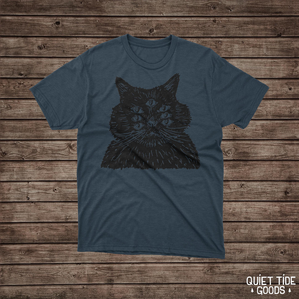 YOUTH Harry Beast Cat Screen Printed T-Shirt