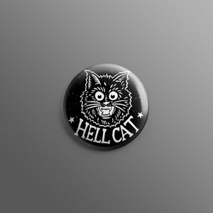 HELL CAT 1inch Pin