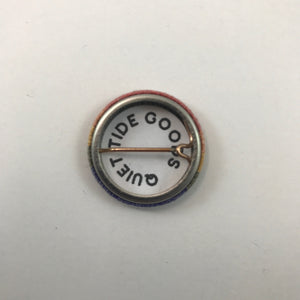 Maine Groovy Text 1inch Pin