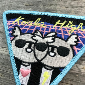 Koala High Embroidered Patch