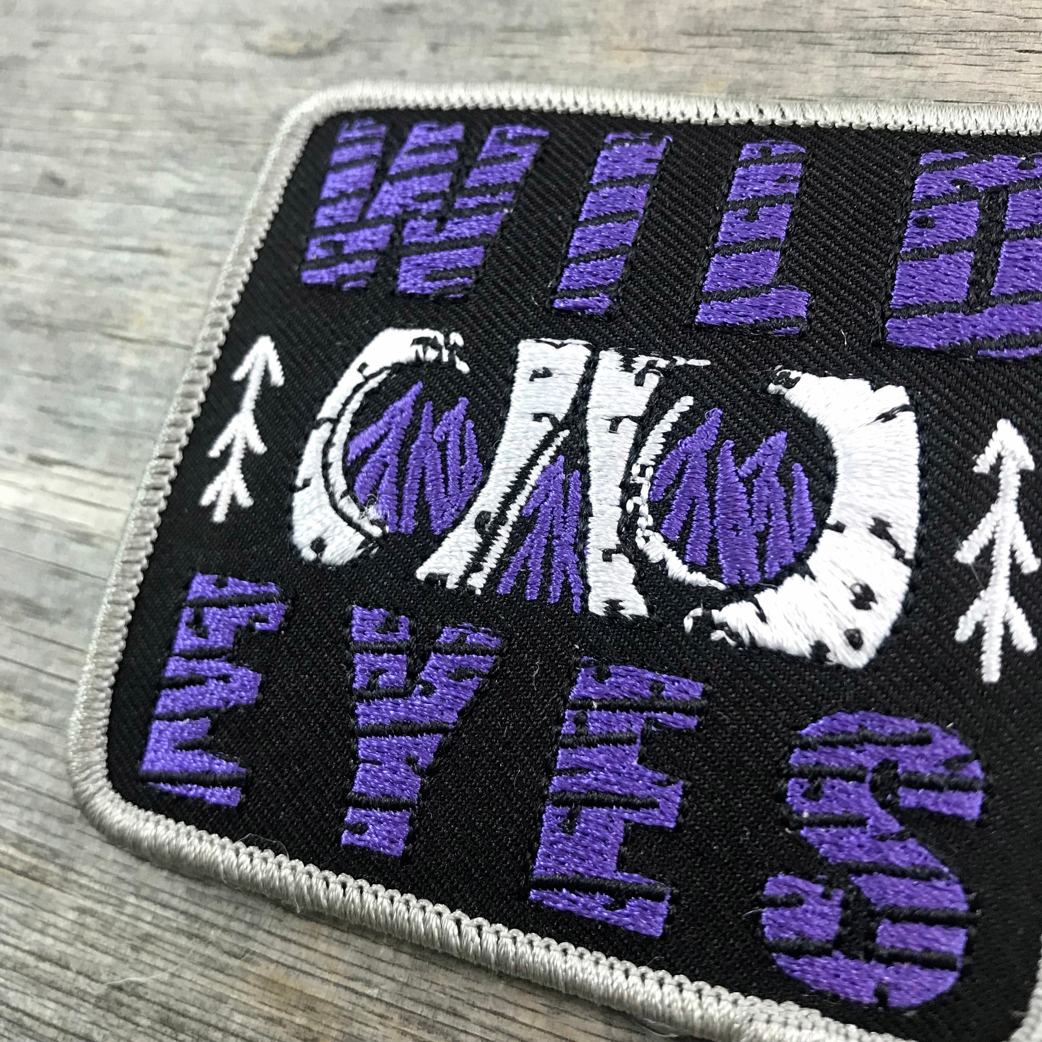 Wild Eyes Embroidered Patch