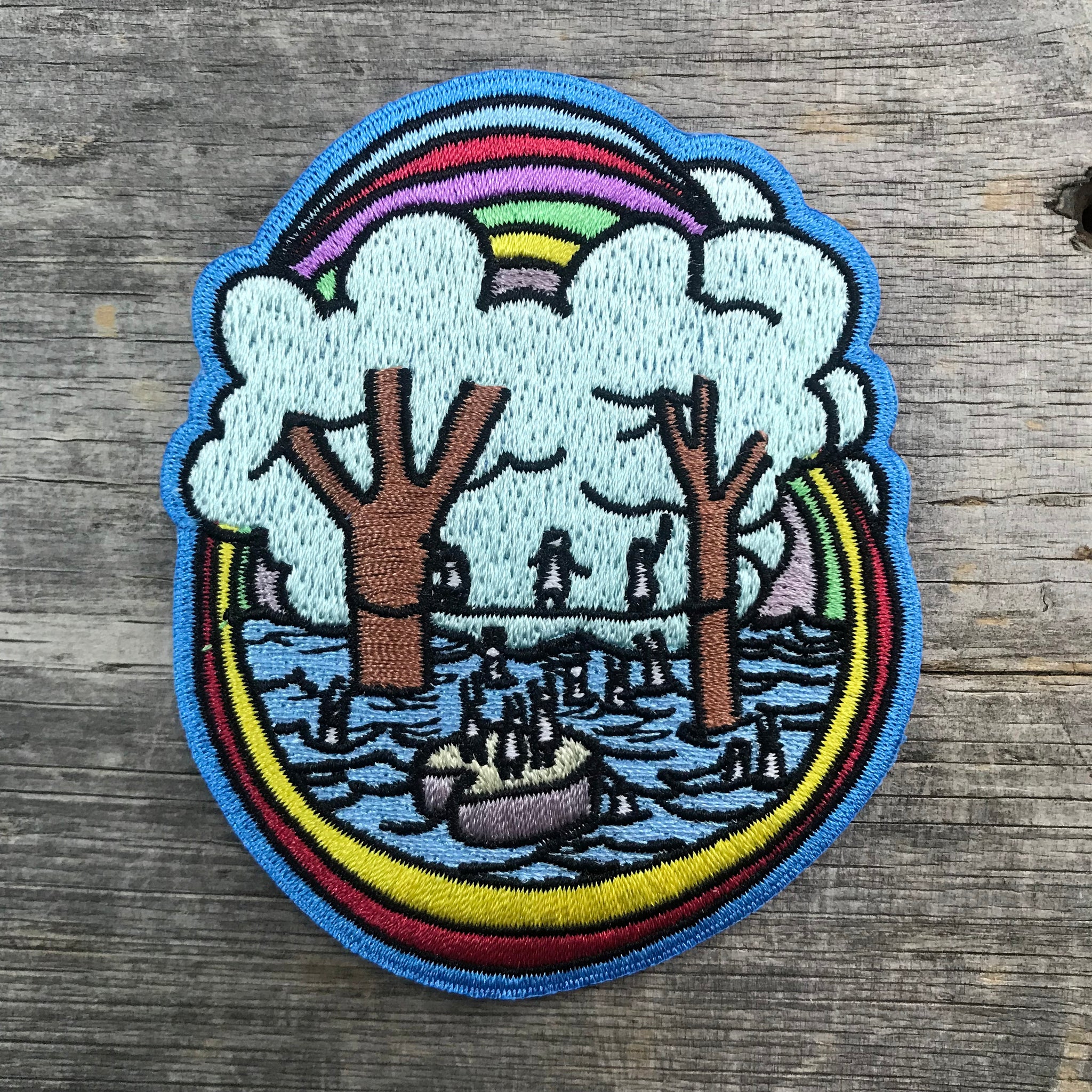 Tight Rope Embroidered Patch