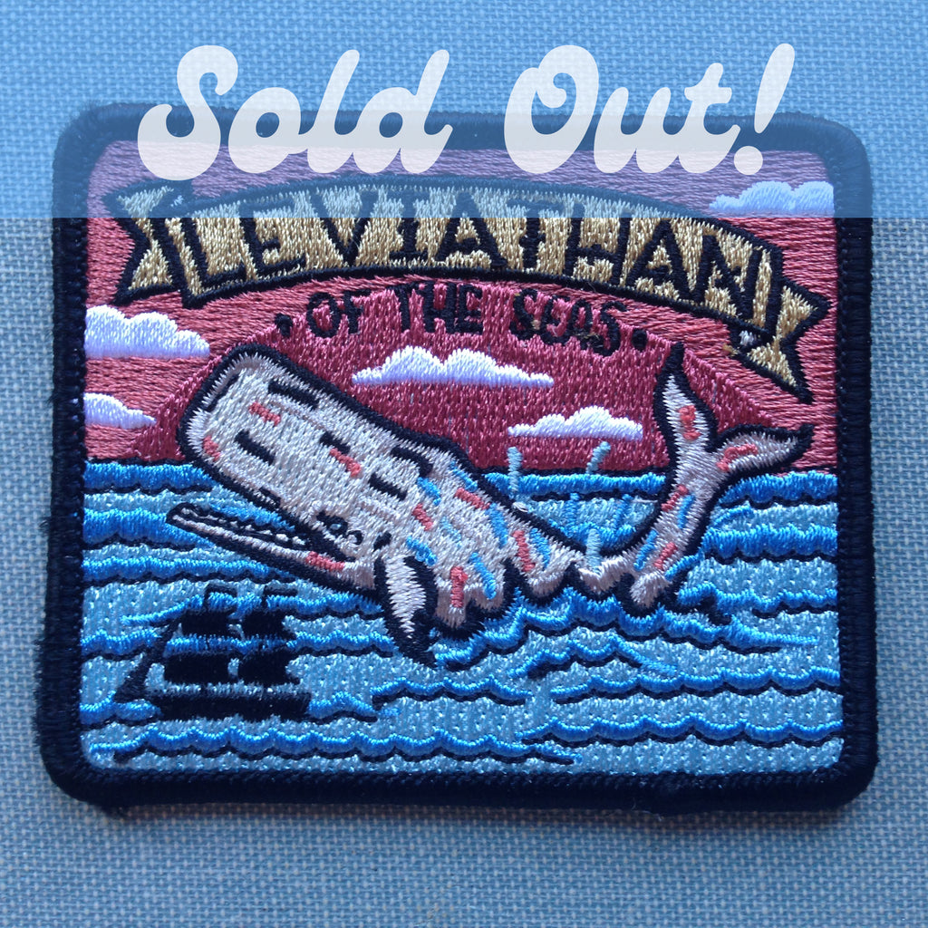 Leviathan Embroidered Patch