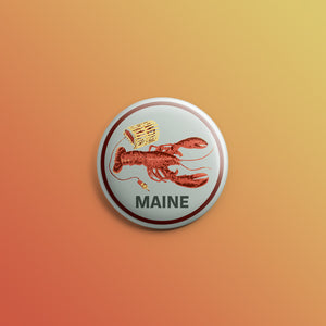 Maine Lobster 1inch Pin