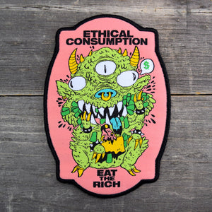 Ethical Consumption Woven Patch