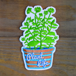 Plant Life Embroidered Patch