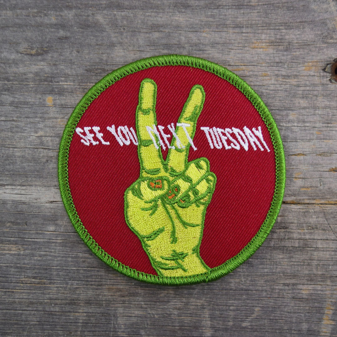 Handmade Embroidered Rasta Peace sign Patches Handmade Embroidered Rasta Peace sign Patches