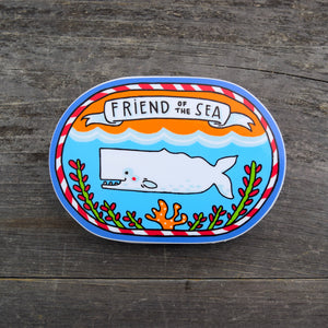 Friend of the Sea Vinyl Sticker