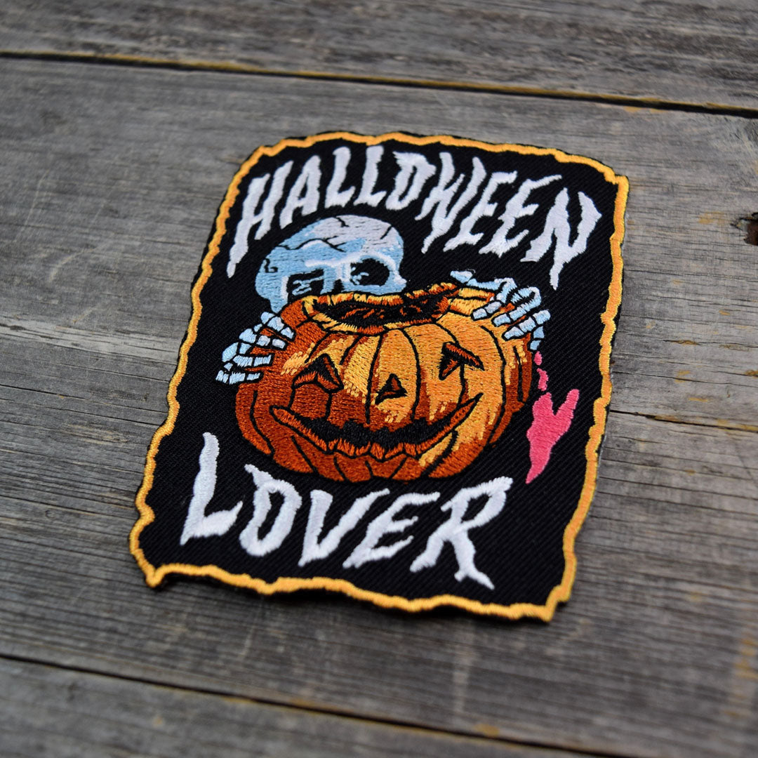 Halloween Lover Embroidered Patch