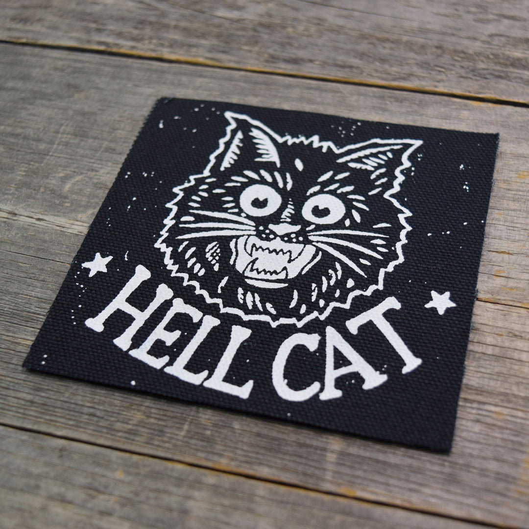 HELL CAT Canvas Patch