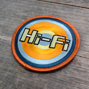 SALE Hi-Fi Embroidered Patch