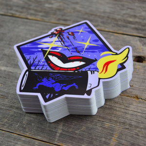 SALE!!! Night Terror Vinyl Sticker