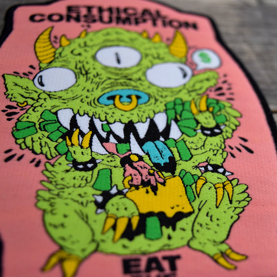 Ethical Consumption Woven Patch