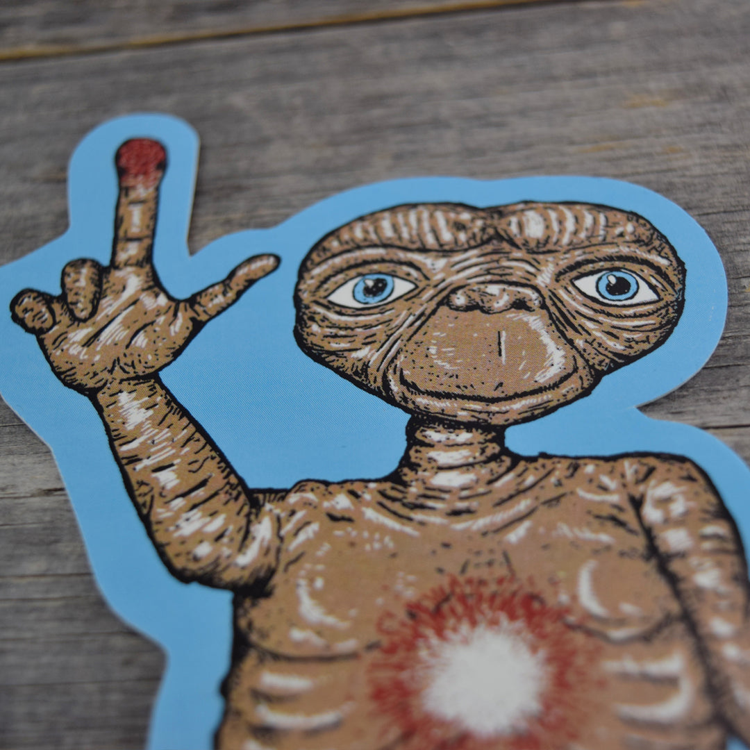 E.T. Vinyl Sticker