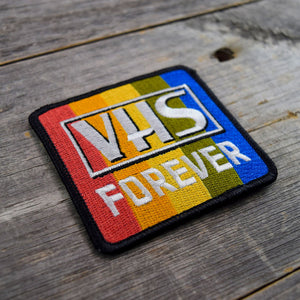 VHS Forever Embroidered Patch