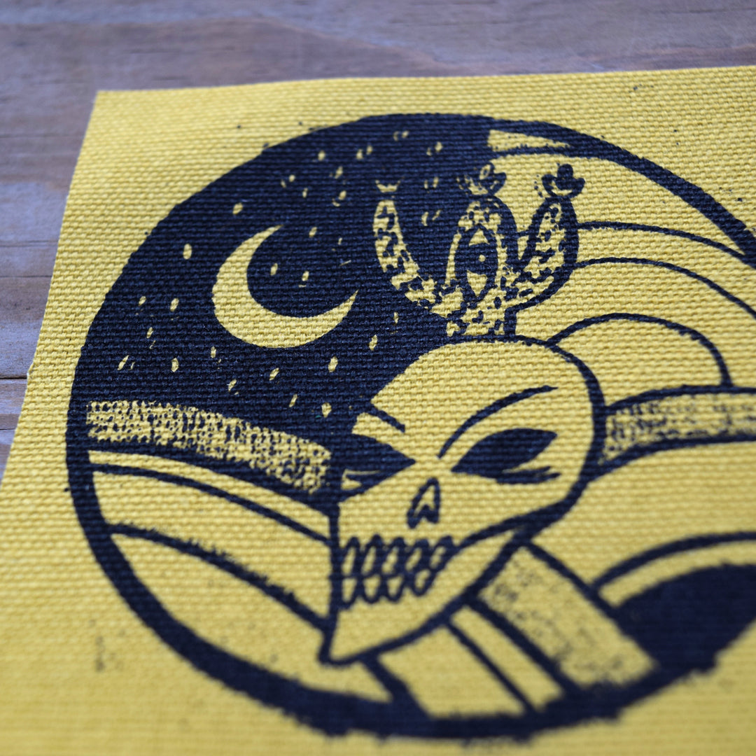 Skull/Cactus/Moon Canvas Patch
