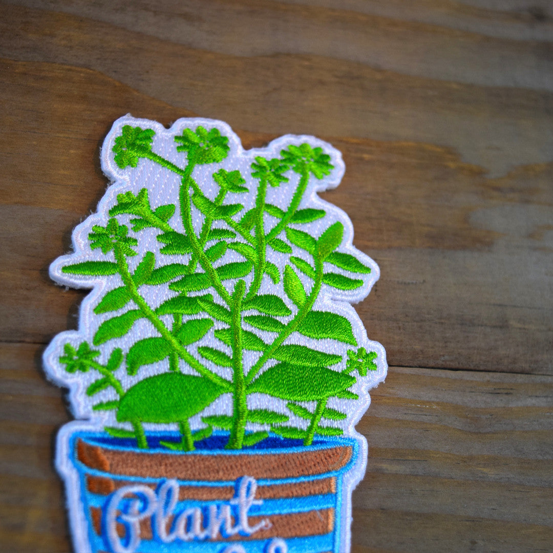 Plant Life Embroidered Patch