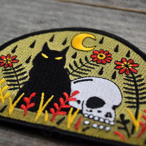 Death Won't Take Me Embroidered Patch