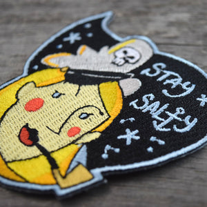 Stay Salty Embroidered Patch