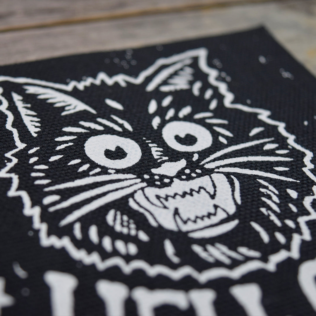 HELL CAT Canvas Patch