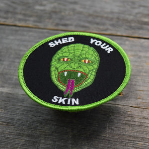 Reptilian Embroidered Patch
