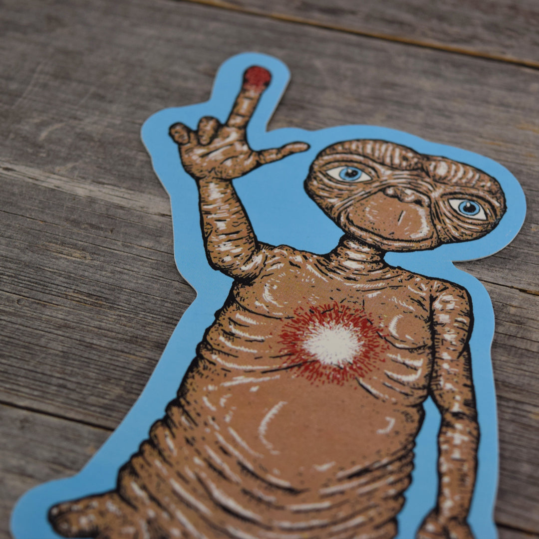 E.T. Vinyl Sticker