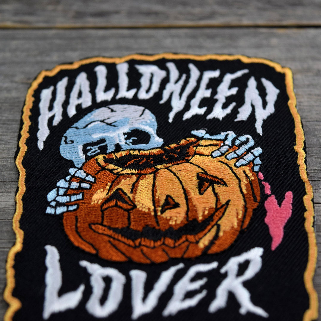 Halloween Lover Embroidered Patch