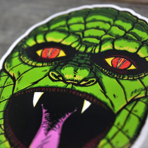 Reptilian Vinyl Sticker