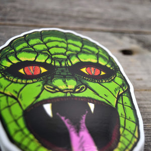 Reptilian Vinyl Sticker