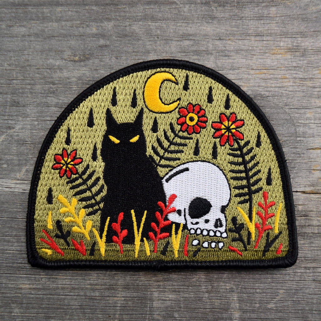 Death Won't Take Me Embroidered Patch