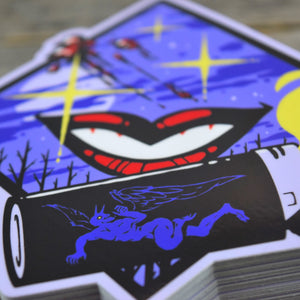 SALE!!! Night Terror Vinyl Sticker